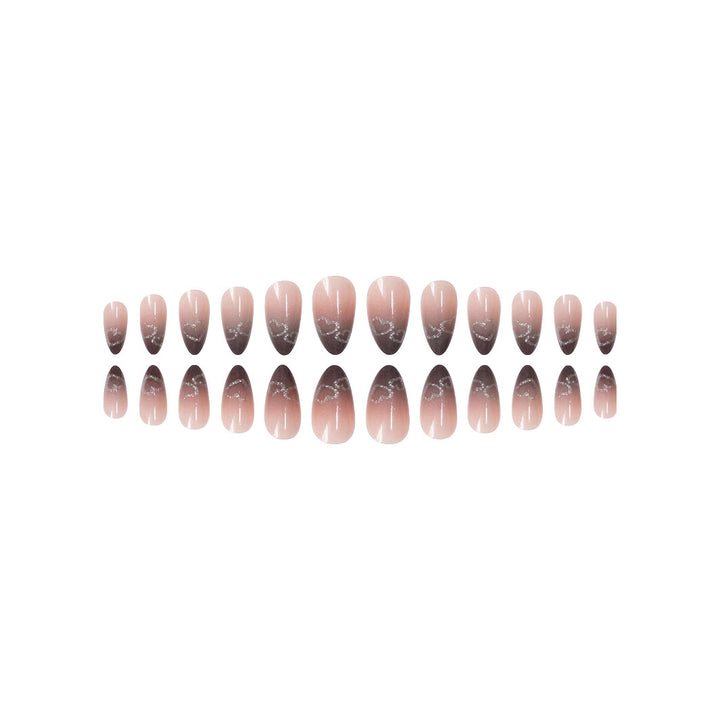 Rhinestone-Embellished Stiletto Press-On Nail Set Stornfield