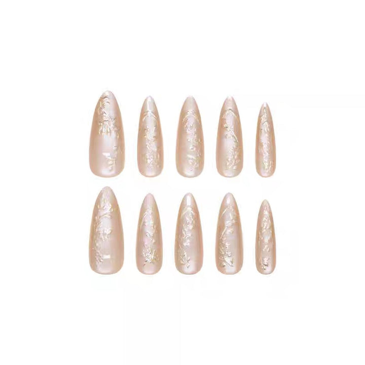 Artistic Sculpted Press-On Nails Stornfield