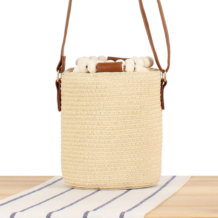 Handbag Made of Woven Natural Material Stornfield