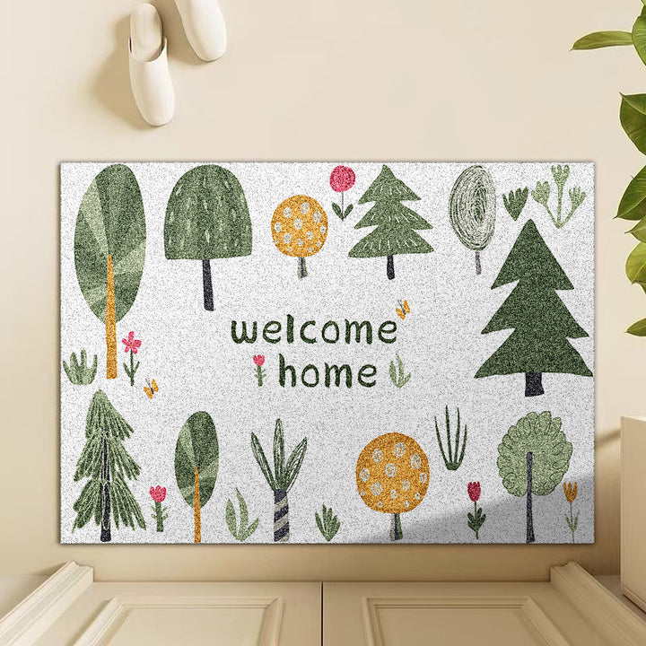 Playful Welcome Mat