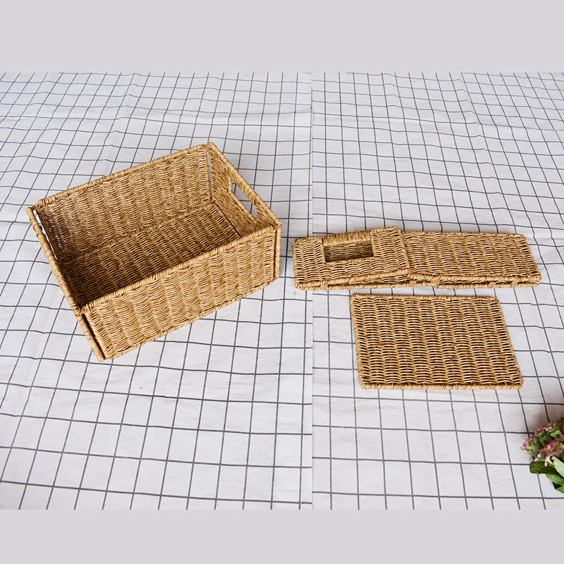 Versatile Handwoven Storage Basket Set Stornfield