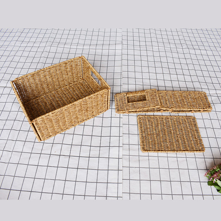 Versatile Handwoven Storage Basket Set Stornfield