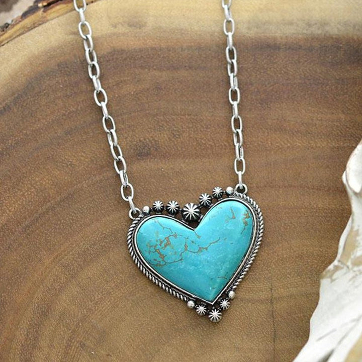 Artisan Heart-Shaped Pendant Necklace Stornfield