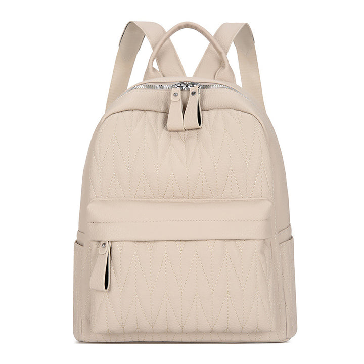 Quilted Leather Backpack Stornfield