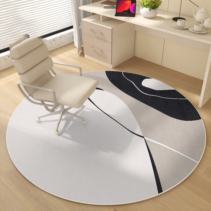 Luxurious Modern Round Area Rug