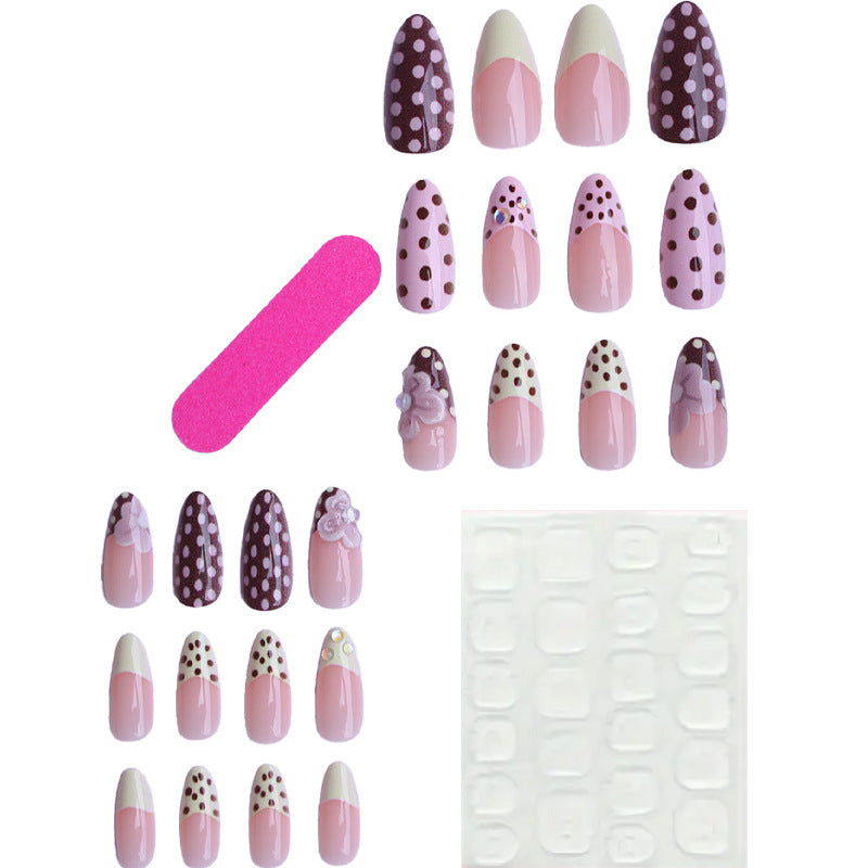 Decorative Press-On Nail Art Set Stornfield