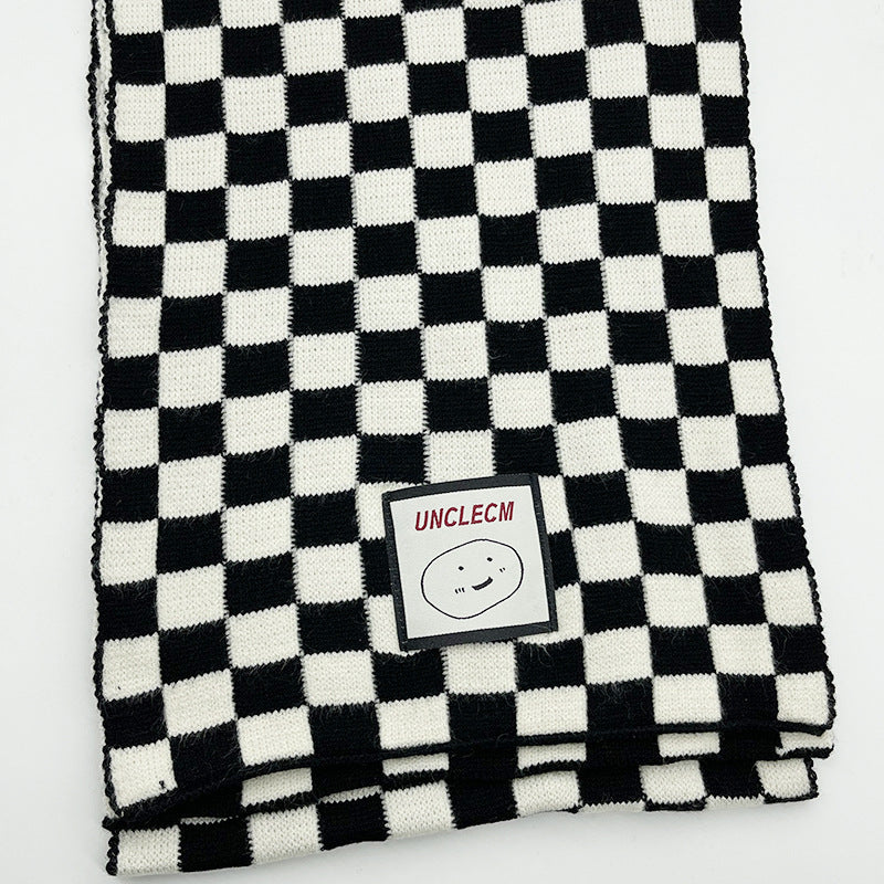 Women Stylish Check Scarf Stornfield