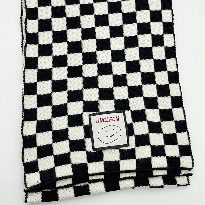 Women Stylish Check Scarf Stornfield