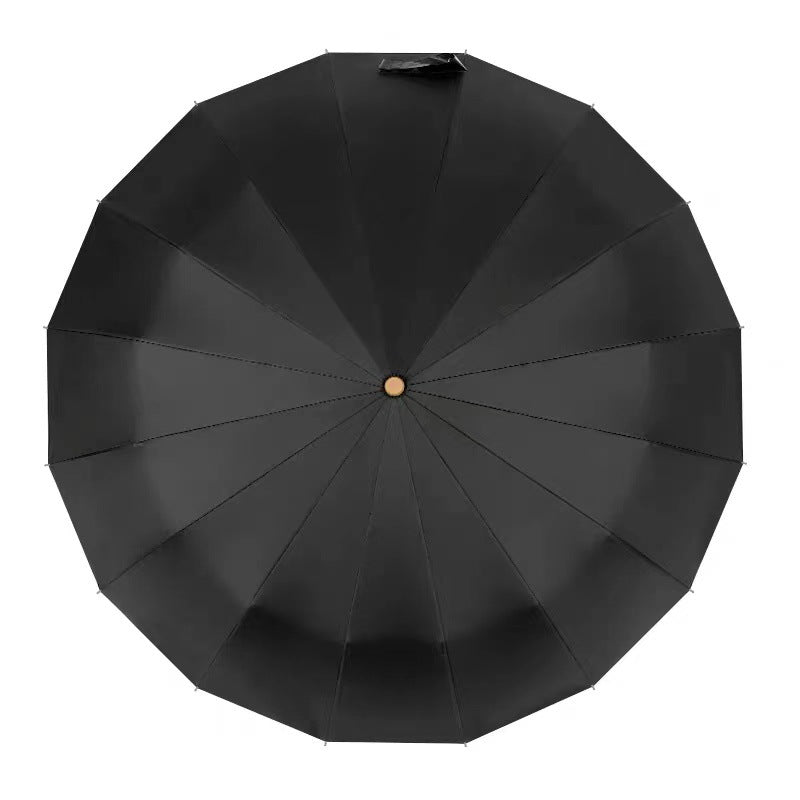 Women's Automatic Folding Umbrella with Ergonomic Handle and Wind-Resistant Technology Stornfield