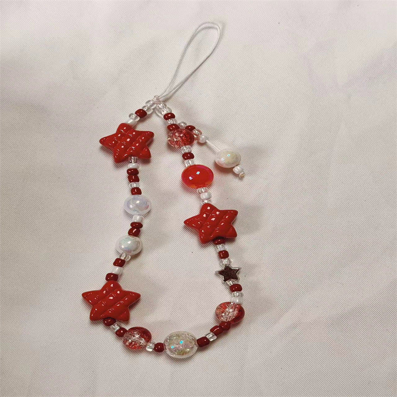 Decorative Star Beaded Charm Lanyard Stornfield