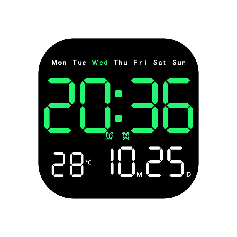 Digital Multi-Function Alarm Clock with Temperature and Date Display Stornfield