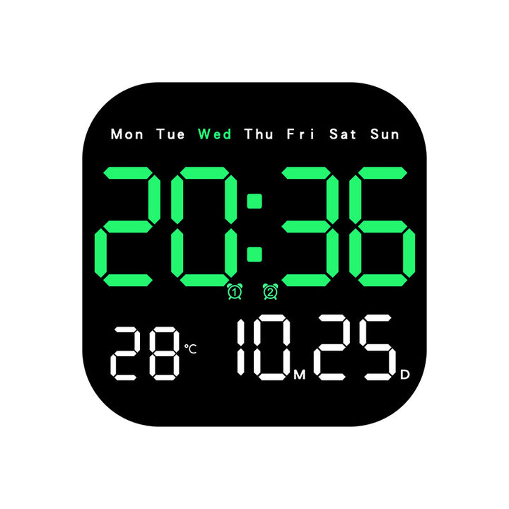 Digital Multi-Function Alarm Clock with Temperature and Date Display Stornfield