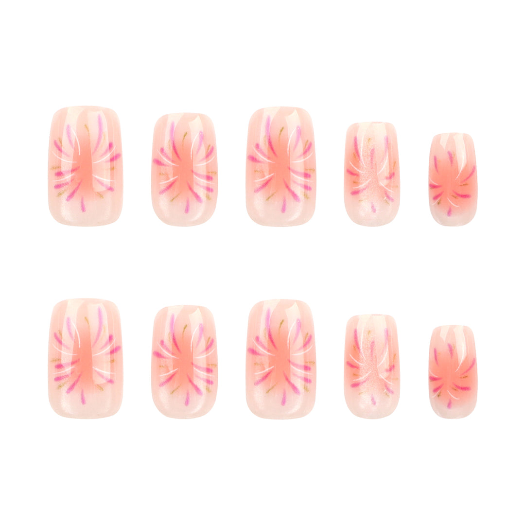 Artificial nail art with sparkling accents and special design Stornfield