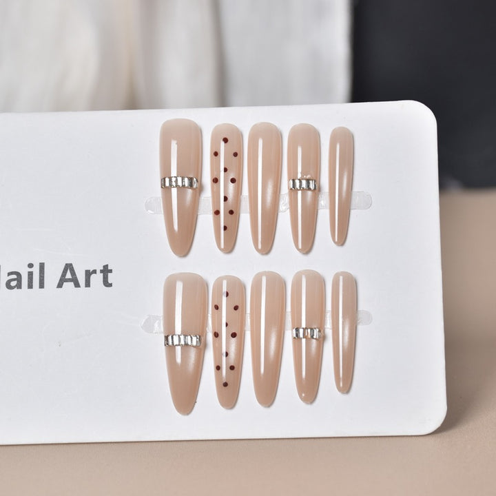 Premium Stiletto Press-On Nail Extensions Stornfield