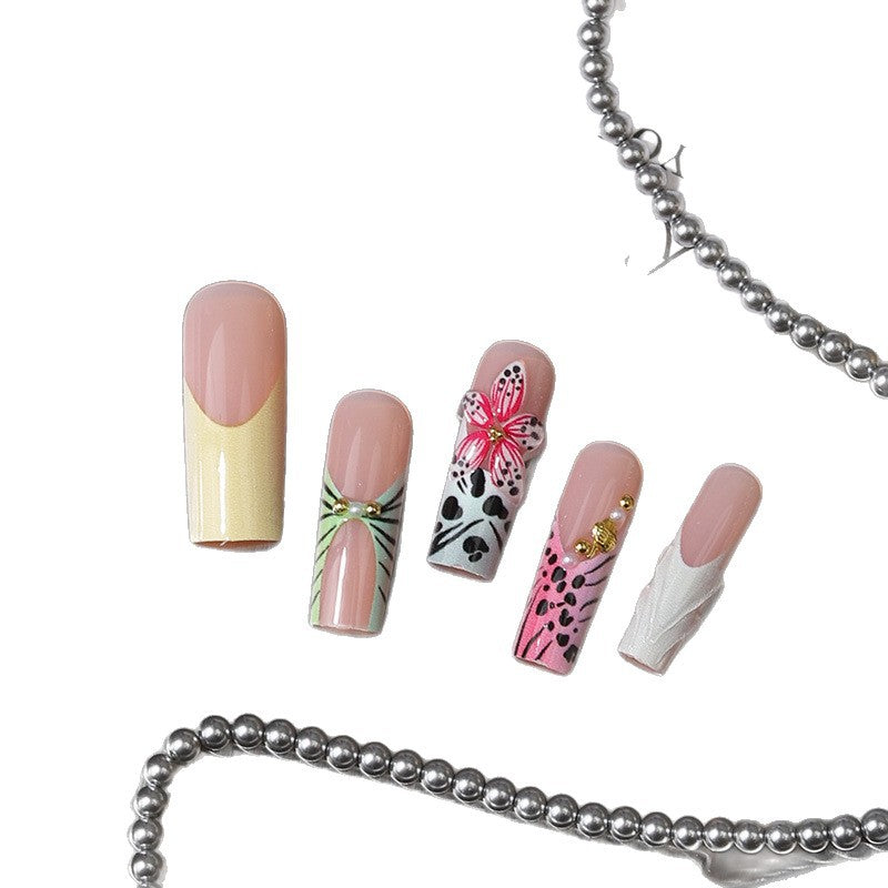 Artistic Floral Nail Tip Collection Stornfield