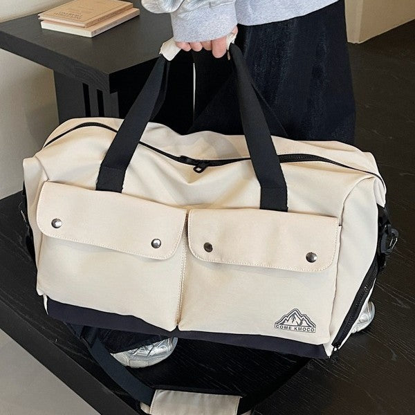 Versatile Multi-Pocket Travel Duffle Bag