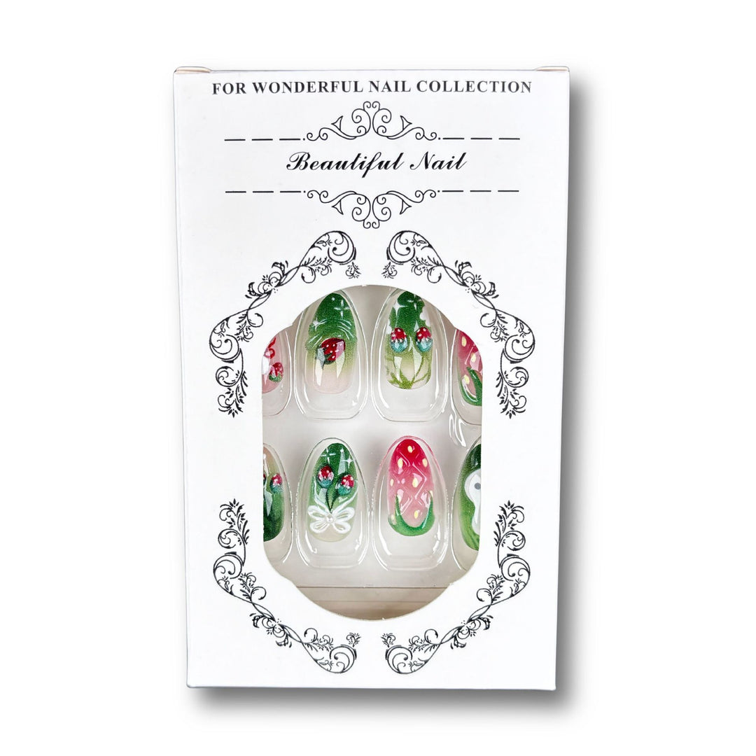 Decorative Nail Art Press-On Set 1790745924