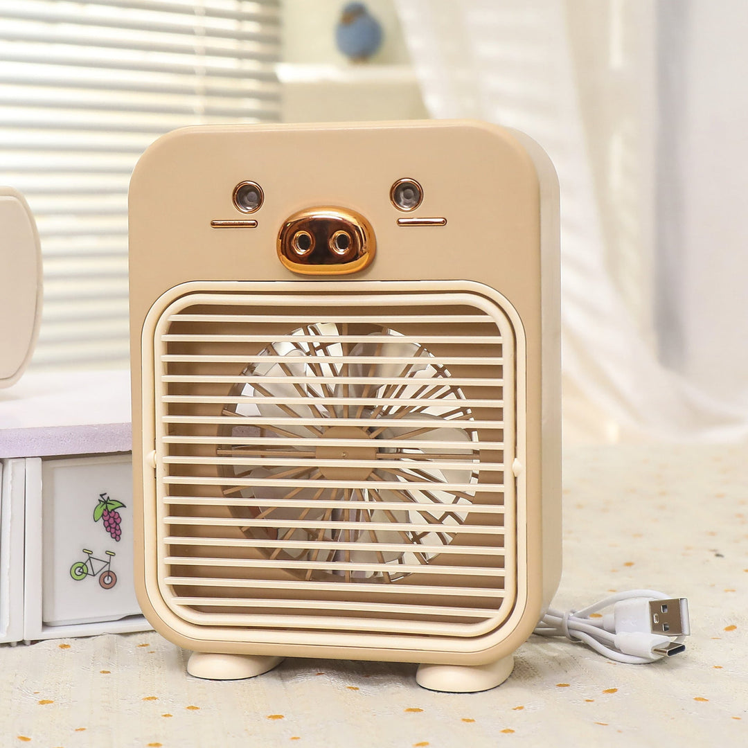 Women's Portable Mini Fan with Animal Design Stornfield