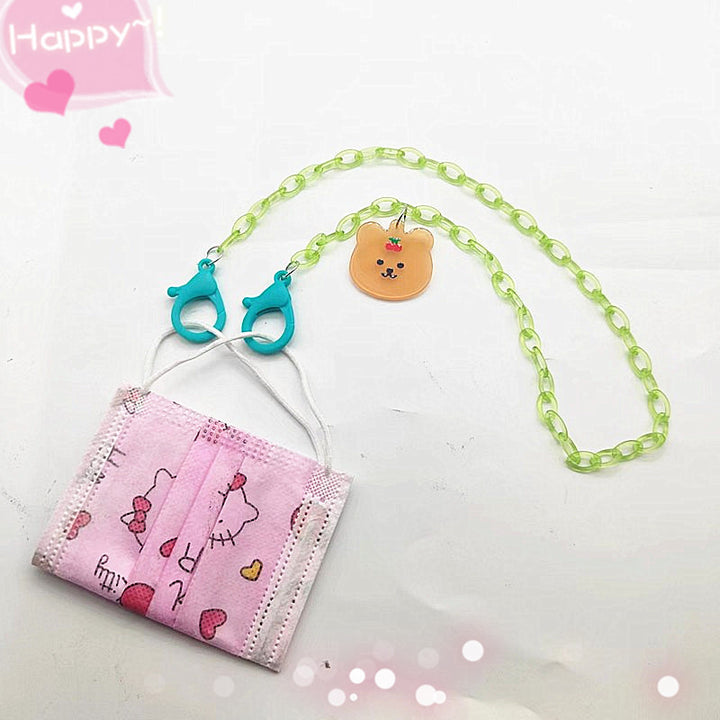 Glasses chain holder with cute bear pendant Stornfield