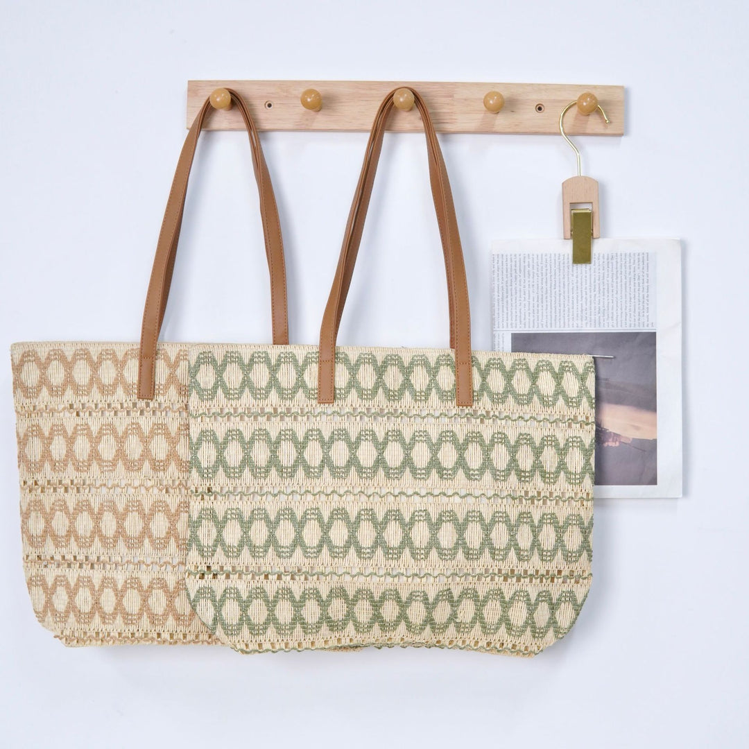 Structured Tote Bag Made of Woven Material Stornfield