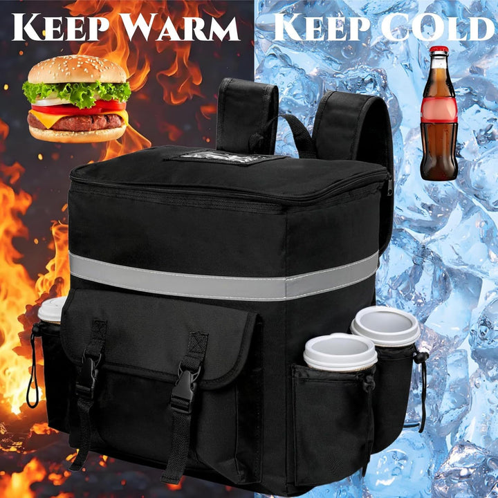 Women’s cooler bag with insulating carrying frame and drink holders Stornfield