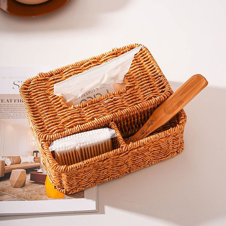 Women Handwoven Storage Box with Lid Stornfield