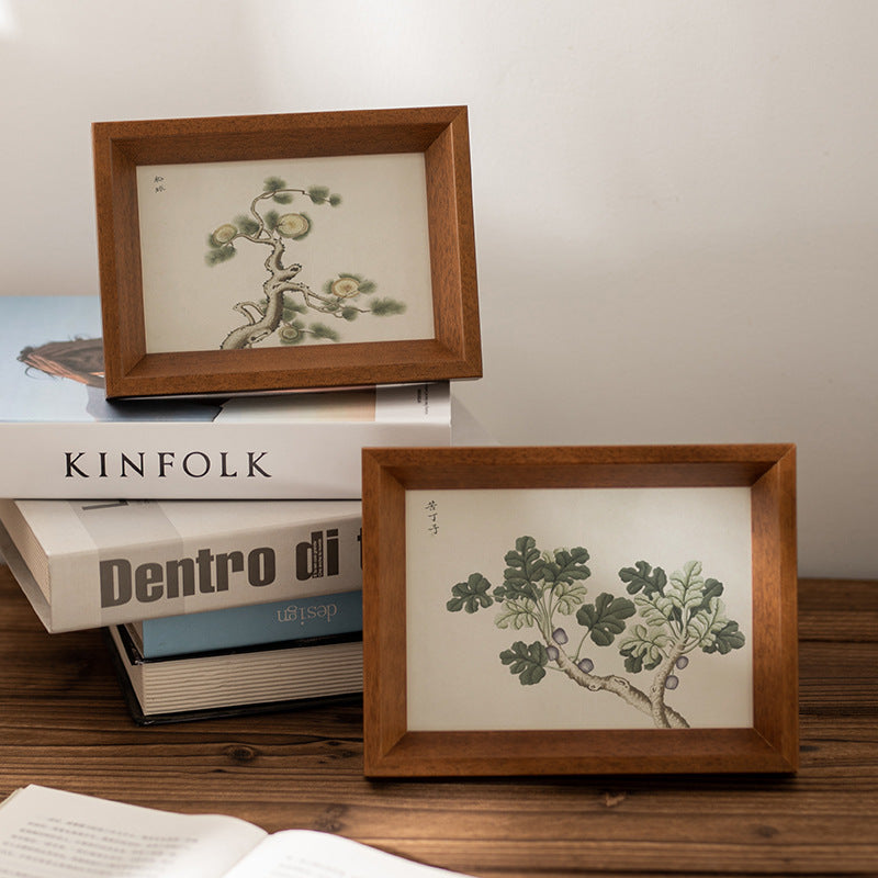 Floral Watercolor Art Frame