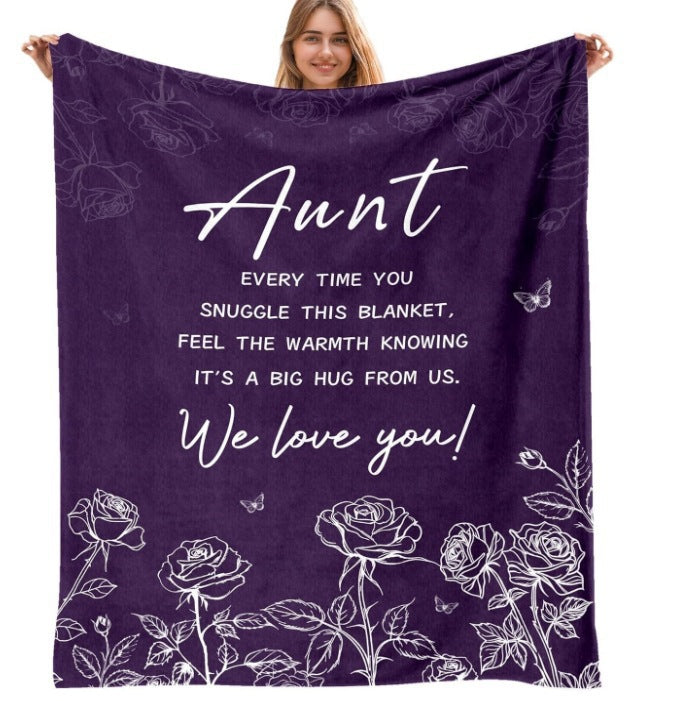 Sentimental Message Throw Blanket