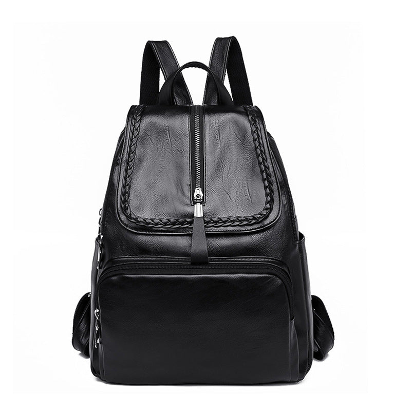 WoStylish Leather Backpack Stornfield