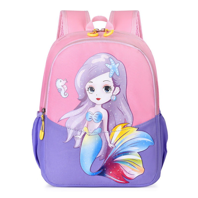 Mermaid-Themed School Backpack Stornfield