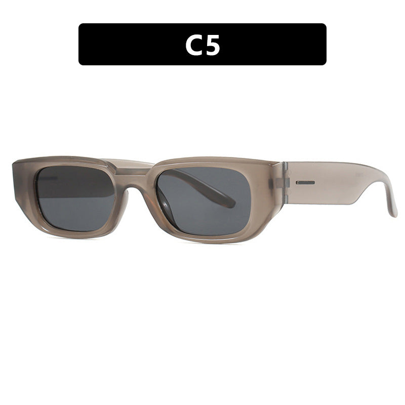 Women's fashionable sunglasses with innovative, transparent frame and polarized lenses Stornfield