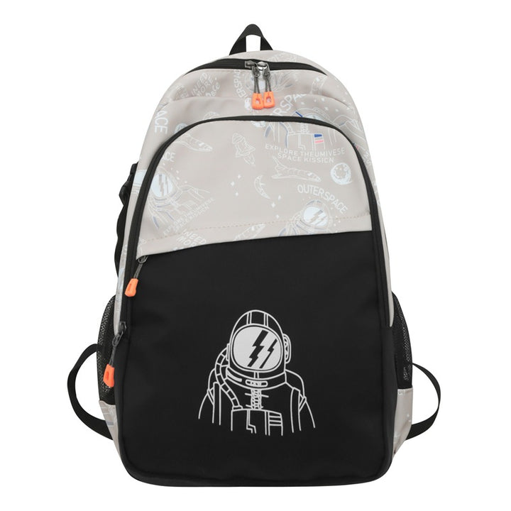 Adventure-Themed Graphic Backpack Stornfield
