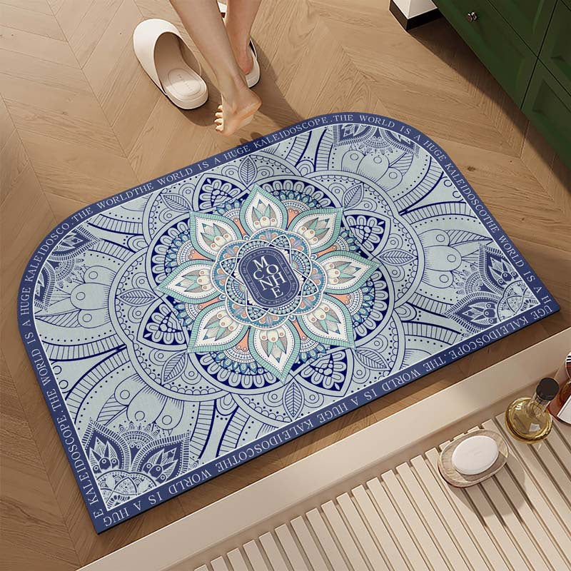 Decorative Floral Area Mat