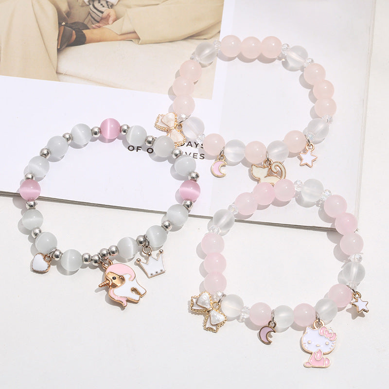 Butterfly Charm Beaded Bracelet Stornfield