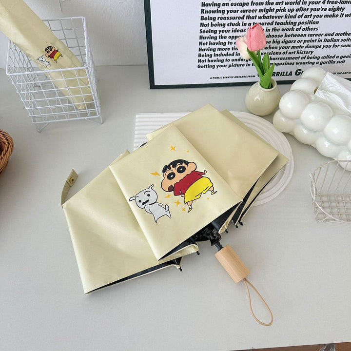 Women's folding umbrella with creative character design Stornfield