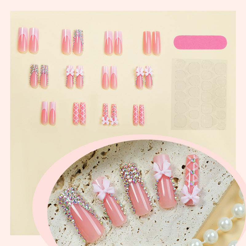 Decorative Press-On Nail Art Set Stornfield
