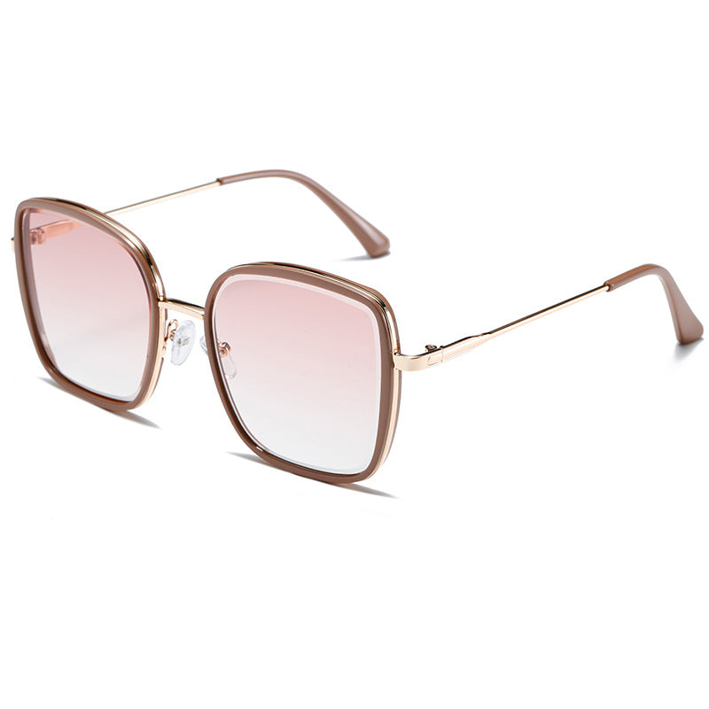 Women's Premium Sunglasses with Square Frame and Mirrored Lenses Stornfield