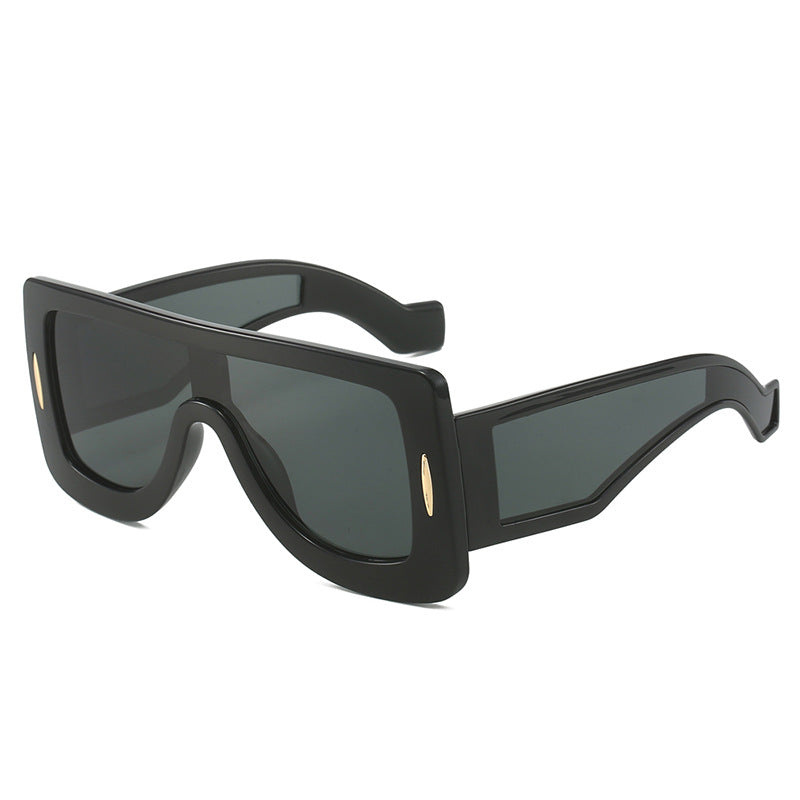 Ladies futuristic oversized sunglasses Stornfield