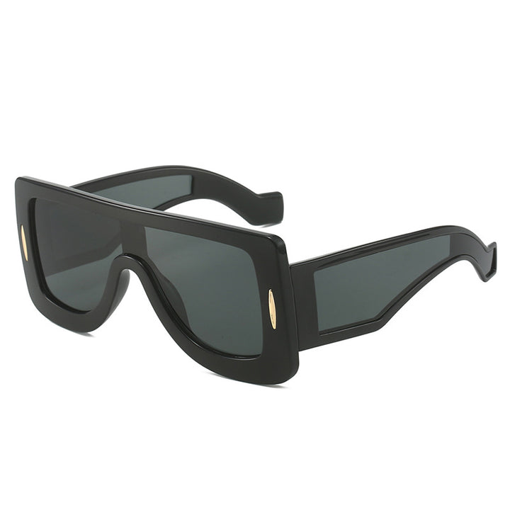 Ladies futuristic oversized sunglasses Stornfield