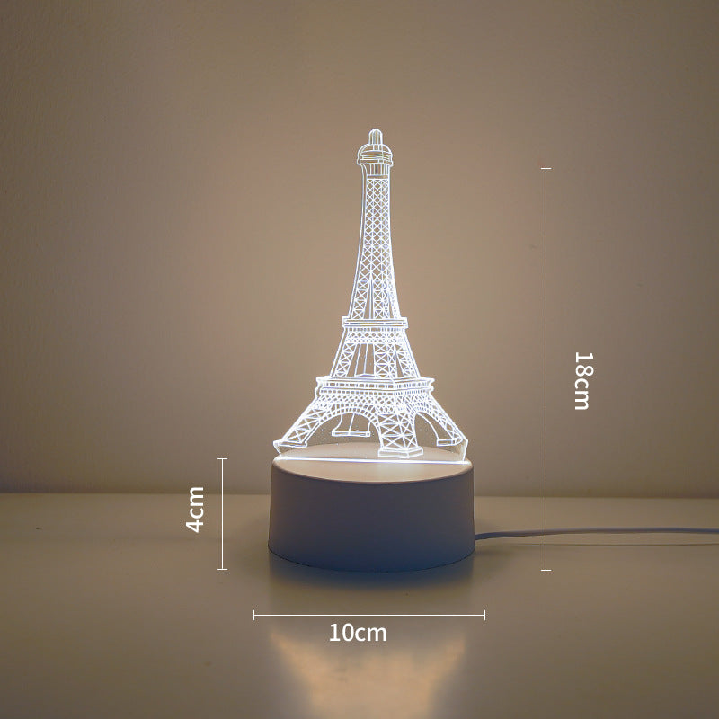LED Tiger Figure Decorative Lamp