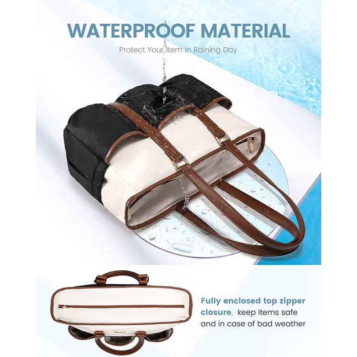 Spacious everyday tote bag with practical outer pockets Stornfield