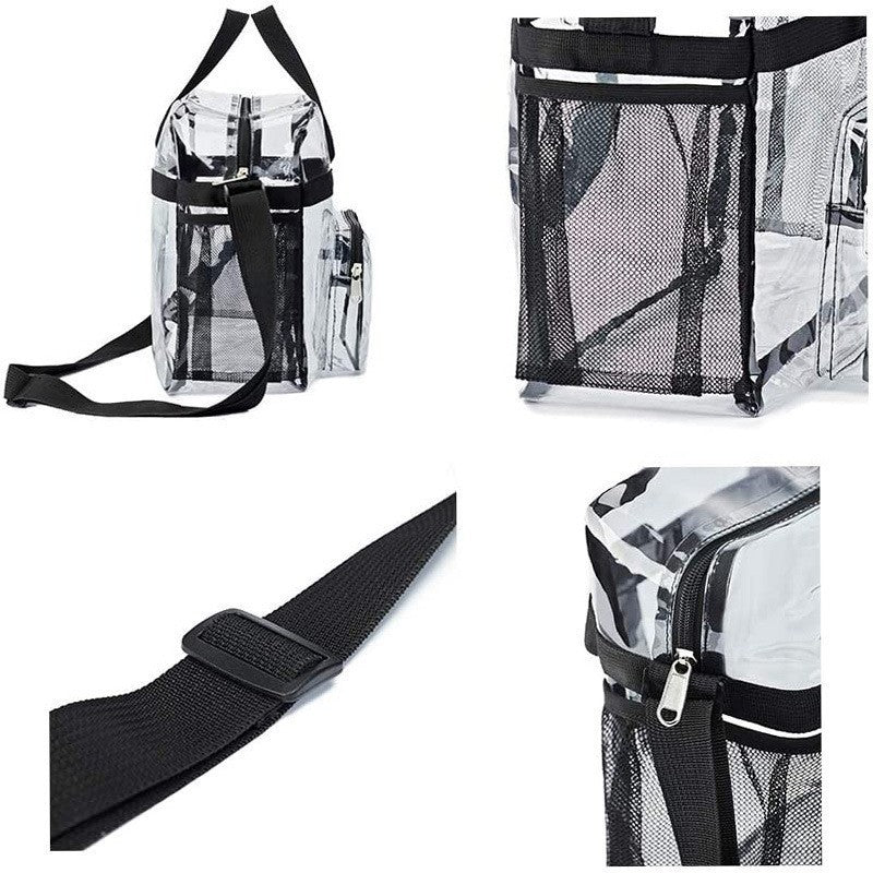 Transparent Tote Bag with Multiple Compartments Stornfield