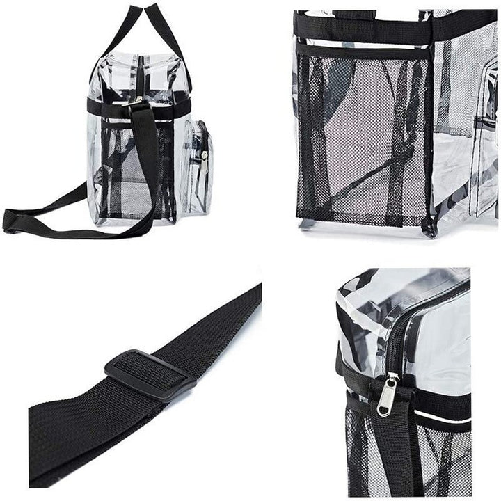 Transparent Tote Bag with Multiple Compartments Stornfield
