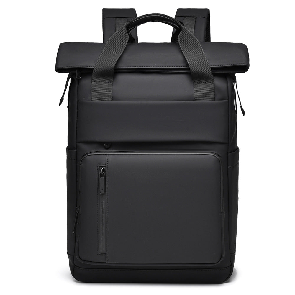 Multi-Pocket Waterproof Roll-Top Backpack Stornfield