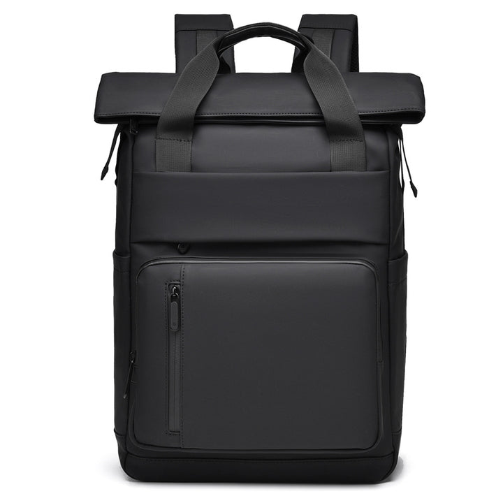 Multi-Pocket Waterproof Roll-Top Backpack Stornfield