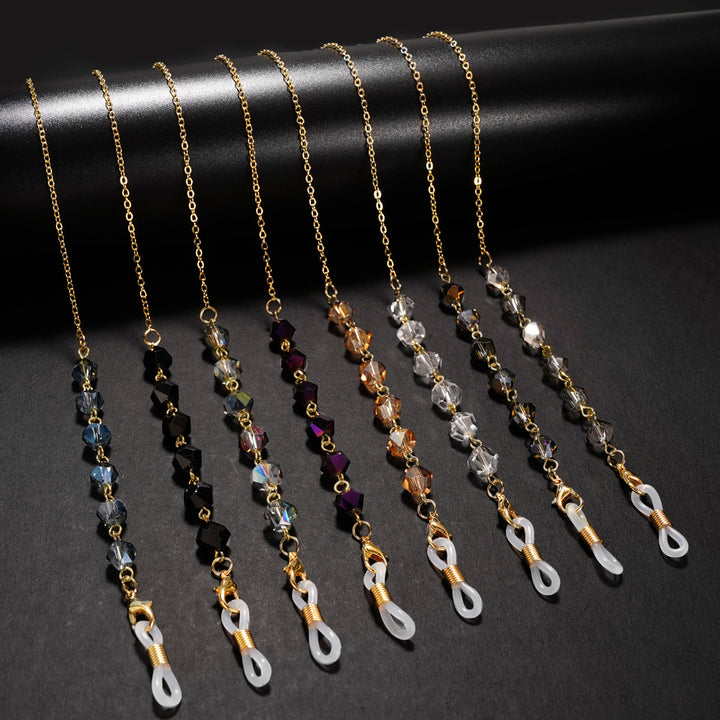 Elegant Crystal Beaded Glasses Chain Stornfield
