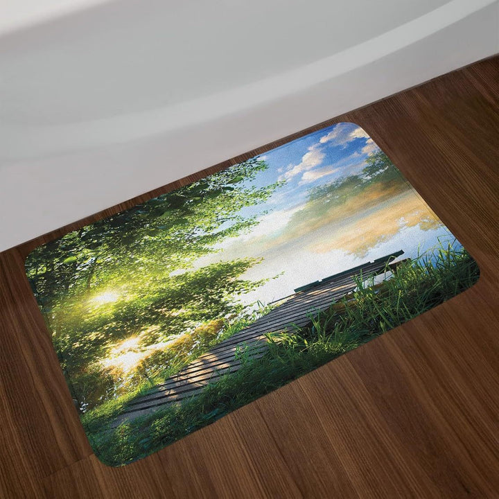 Home Decorative Bath Mat Stornfield
