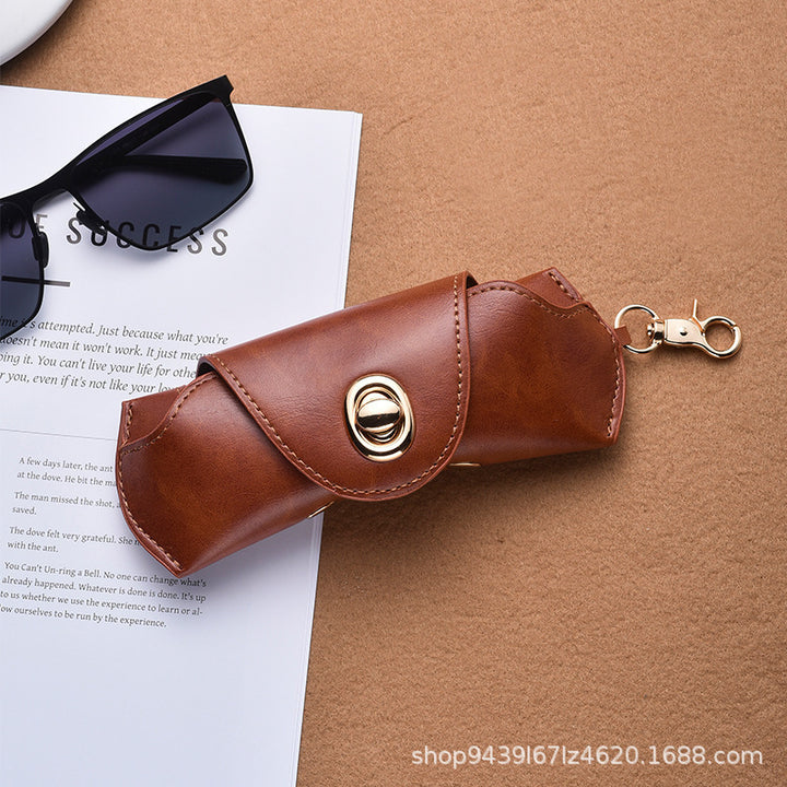 Elegant Leather Sunglasses Case Stornfield