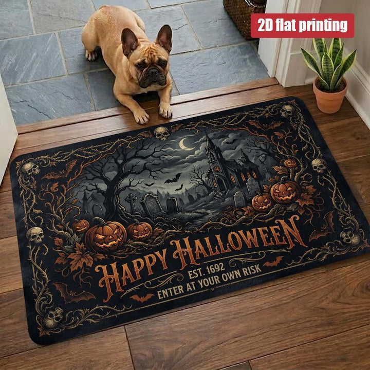 Halloween Themed Door Mat