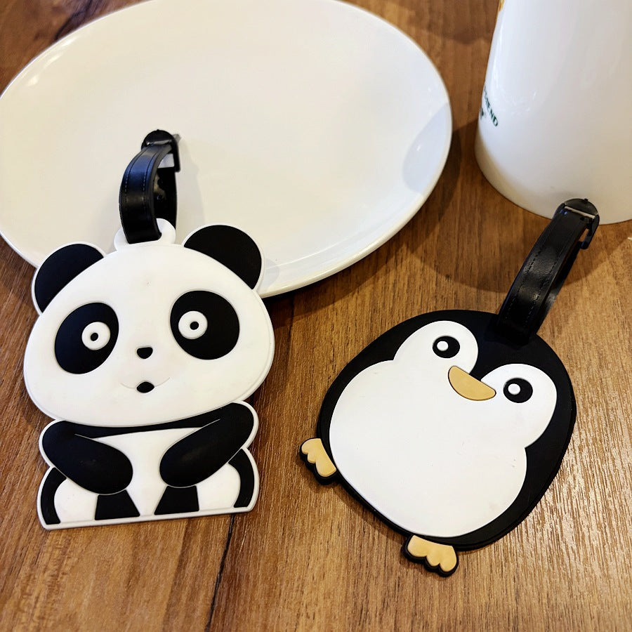Panda-Themed Travel Luggage Tag Stornfield